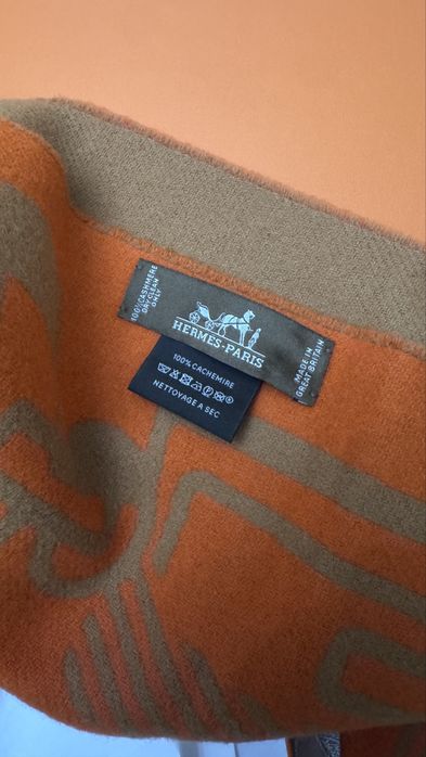 Шарф  Hermes кашемир