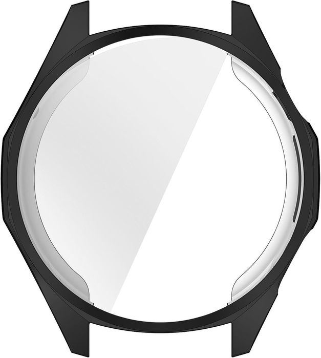 Силиконов кейс 360° градуса за часовник huawei watch gt6 46mm - черен