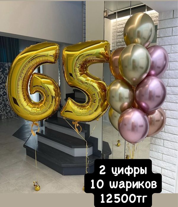 Шары с цифрами — срочно