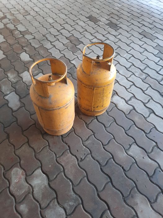 Желтый газ балон