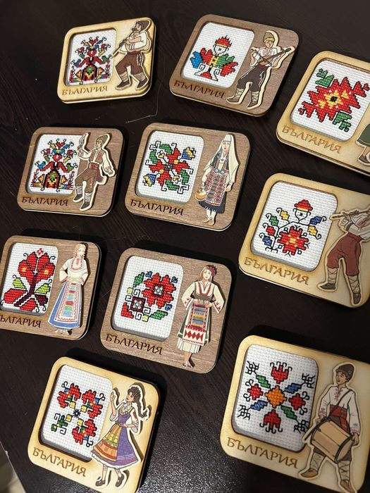 Ръчно бродирани магнити