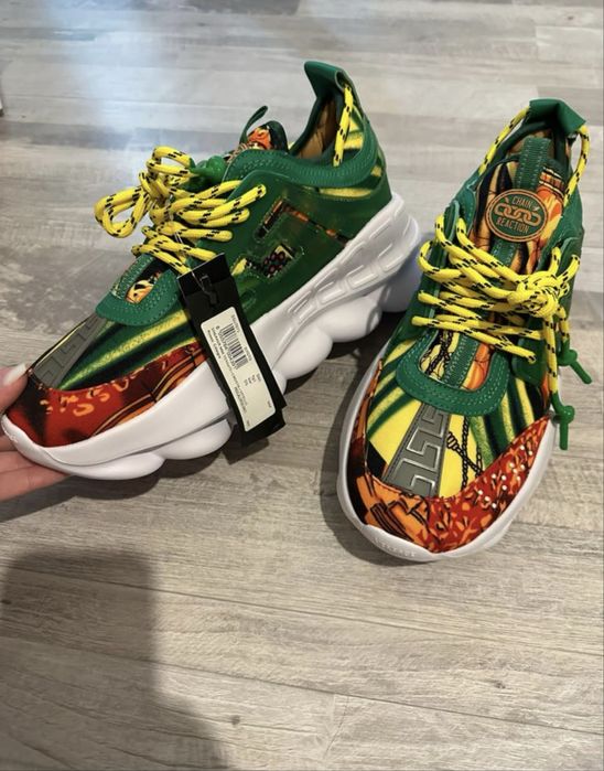 Adidasi Versace Chain model 2025