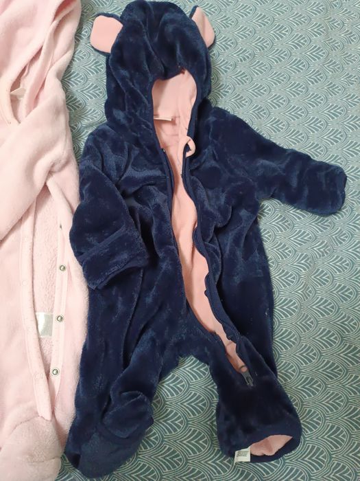 Salopeta toamna/iarna, overall nou-nascuti 0-3 luni, 56