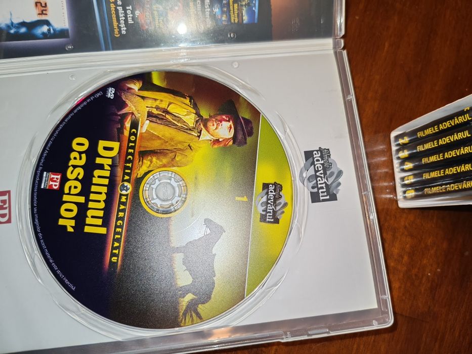 Colecția de dvd-uri cu Margelatu la 55 de lei