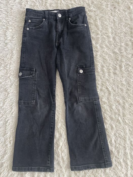 ZARA джинсы на девочку 128см