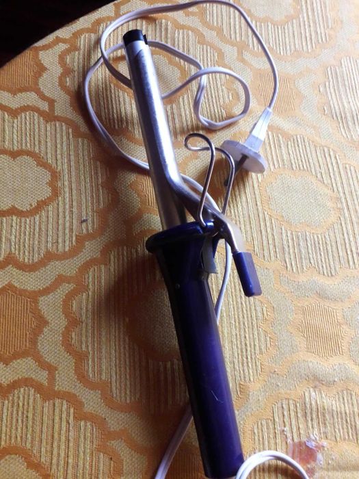 Електрическа  четка  за коса с топъл въздух и маша за навиване на коса