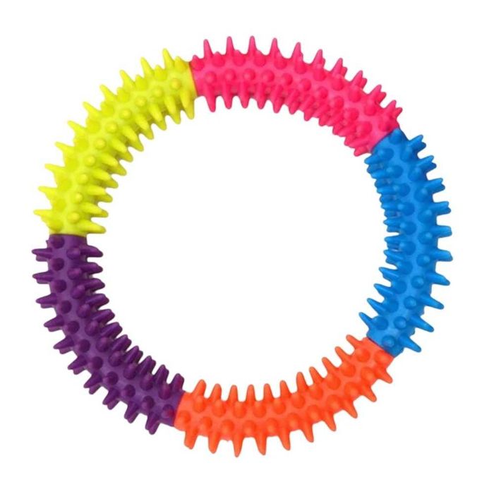 Jucarie inel din TPR pentru caini si pisici