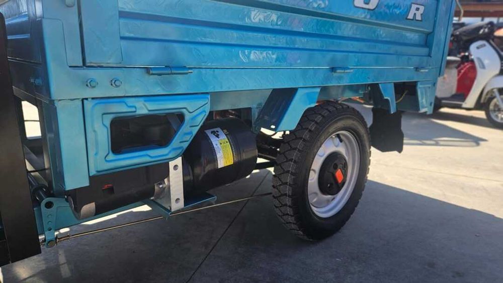 Triciclu electric cu  basculare hidraulica THOR Magnum 3 nou Agramix