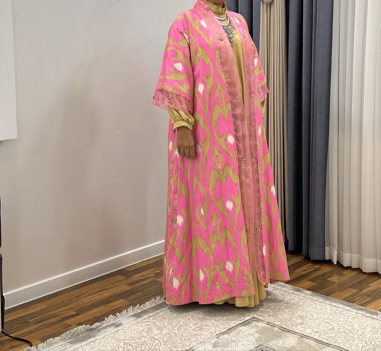 Ансамбль платье и чапан