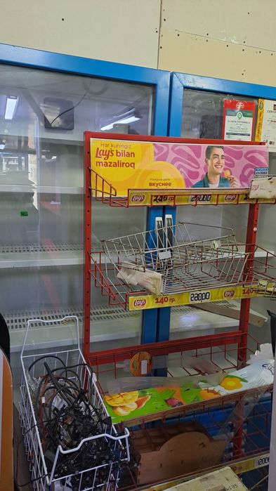 marazelnik haladelnik kandisioner mebel kassa dokon jihozlarin sotilad