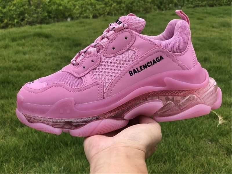 Balenciaga Triple S - Hot Pink/Pink/Grey