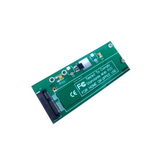 Adaptor convertor SSD mSATA 12+6 pini la SATA Asus Zenbook UX31 UX21