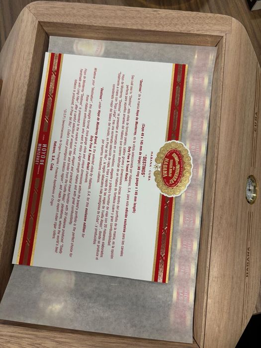 Trabucuri cubaneze fine! Ediție limitată Hoyo de Monterrey Destinos!