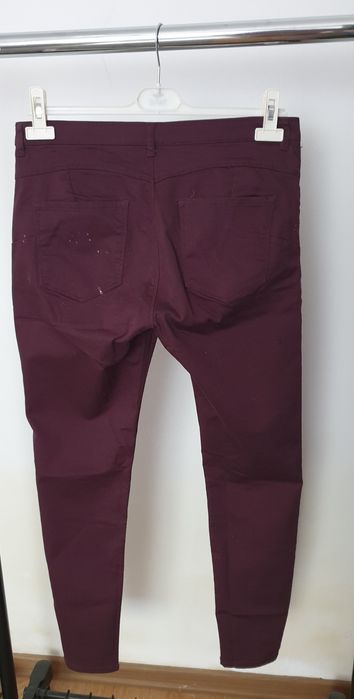 Pantaloni Terranova vișiniu – NOI, mărimea 44 (IT 48 / US 32)