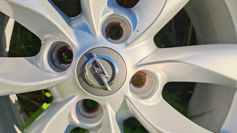 4 Jante Originale Opel R16 4x100 și Anvelope vara Continental 195x55