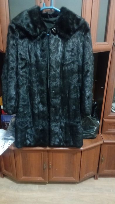 Норка шуба теплая
