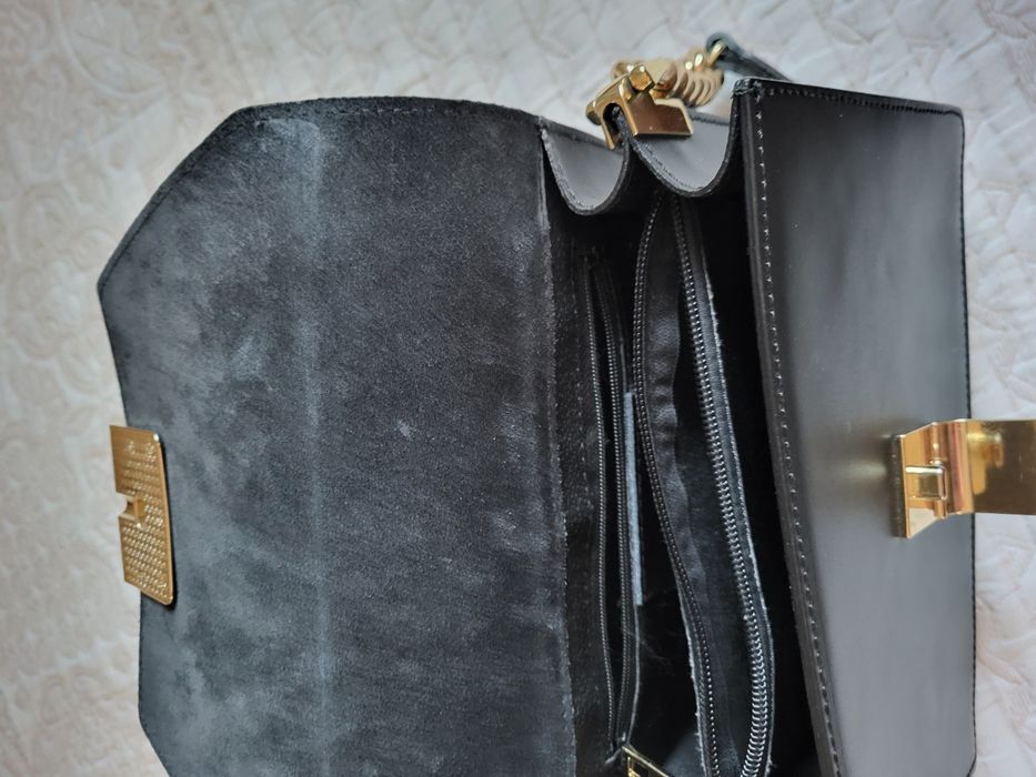 Сумка чёрная Италия