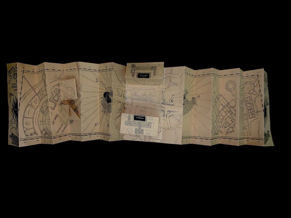 Гарри Поттер:карта Мародеров