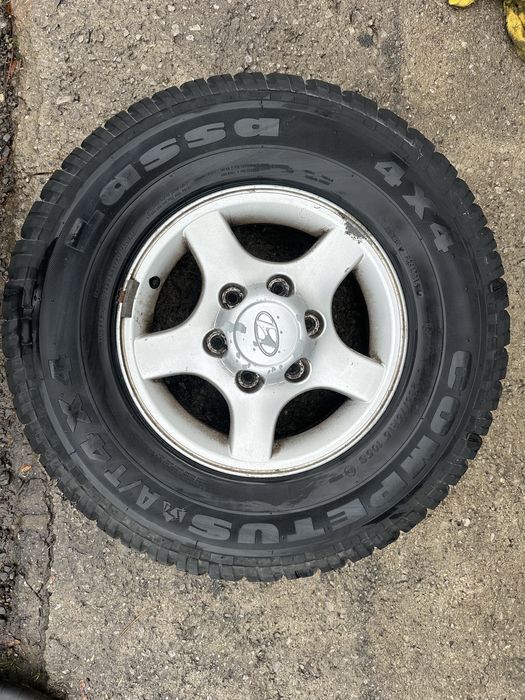 Джанти с гуми 15 Hyundai Terracan / Хюндай Теракан