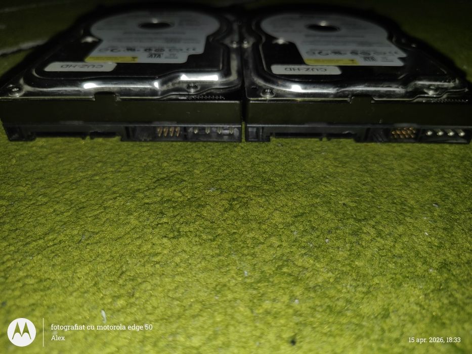 Hardisk Set 2 hardiskuri pentru PC/Server 80GB una, amândouă 160GB!