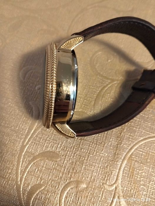 Ceas Constantin Weisz Dual Time Automatic Limited Edition 24 jewels numarul 302 din 700 (atatea exista modelul asta)