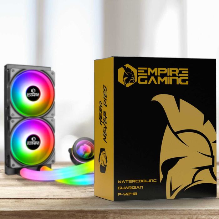 Cooler Procesor CPU Aio EMPIRE GAMING Guardian P-W240 AIO intel AMD