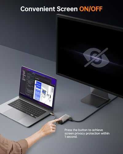 USB-C хъб NOVOO 7-in-1 4K 60Hz Gigabit Ethernet