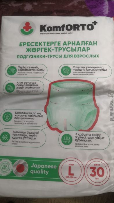 Трусы подгузники для взрослых.