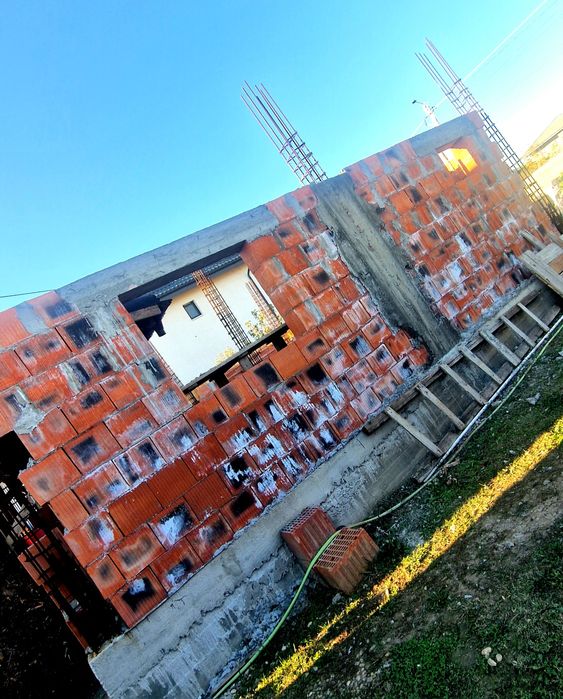 Vând Teren +fundație-Comuna Berceni- Primăveri-Kogălniceanu