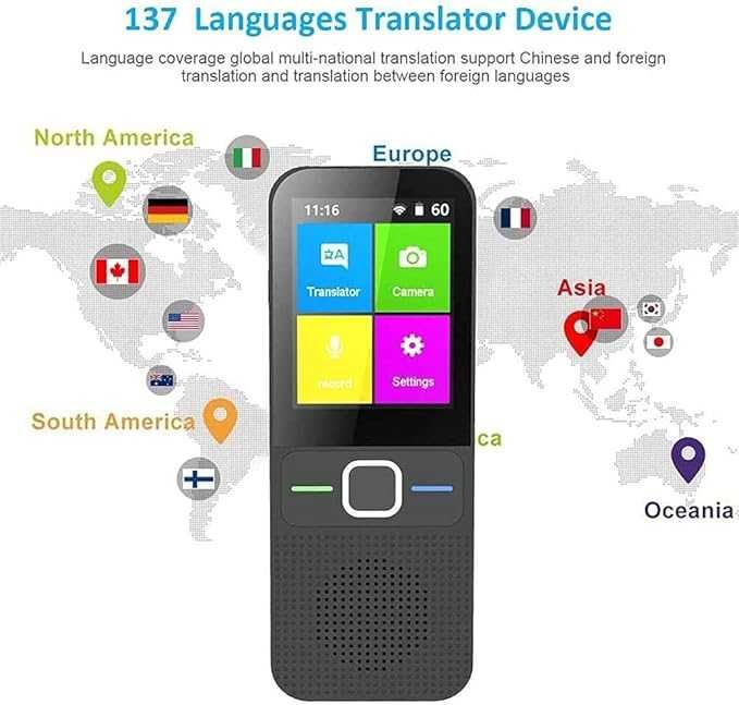 Преводач с изкуствен интелект 137 езика Neo Classic