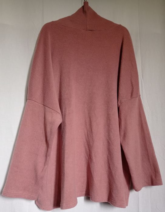 Bluza pe gat MYSTYLE Italy viscoza nou M - XL roz
