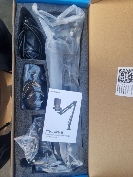 Микрофон почти новый