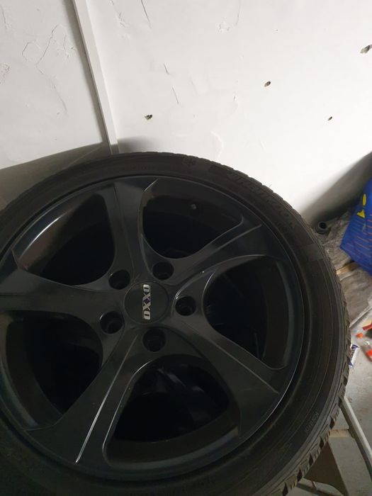 Продавам 4броя джанти с зимни гуми hankook