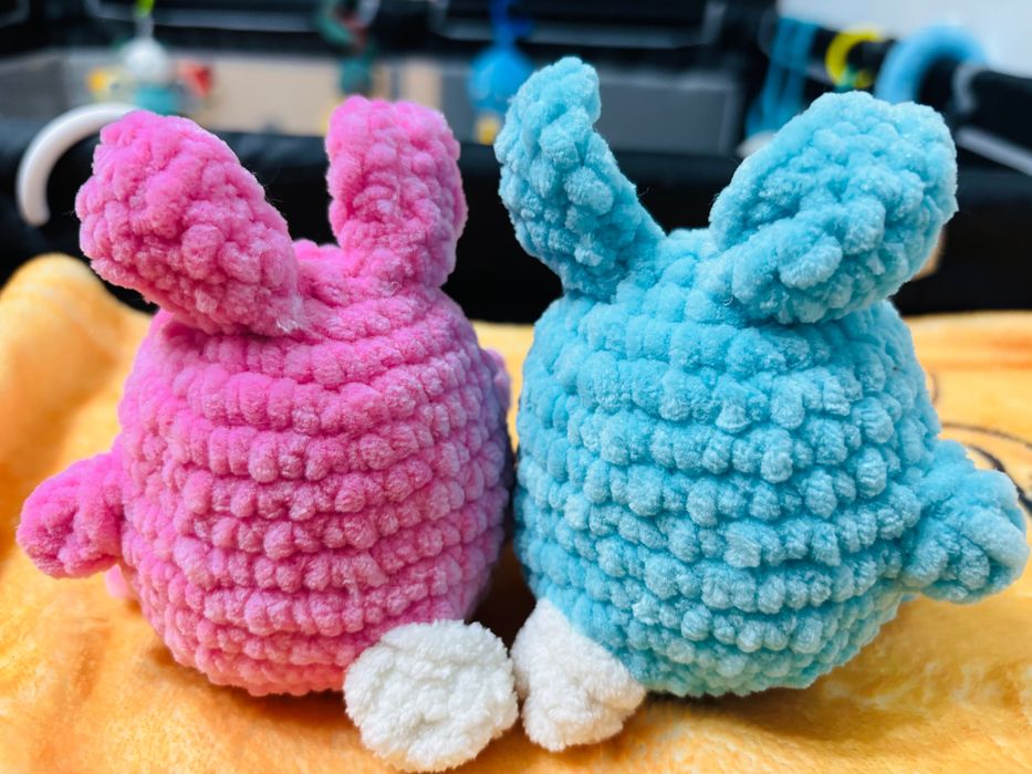 Зайчета яйчица за Великден ръчна изработка