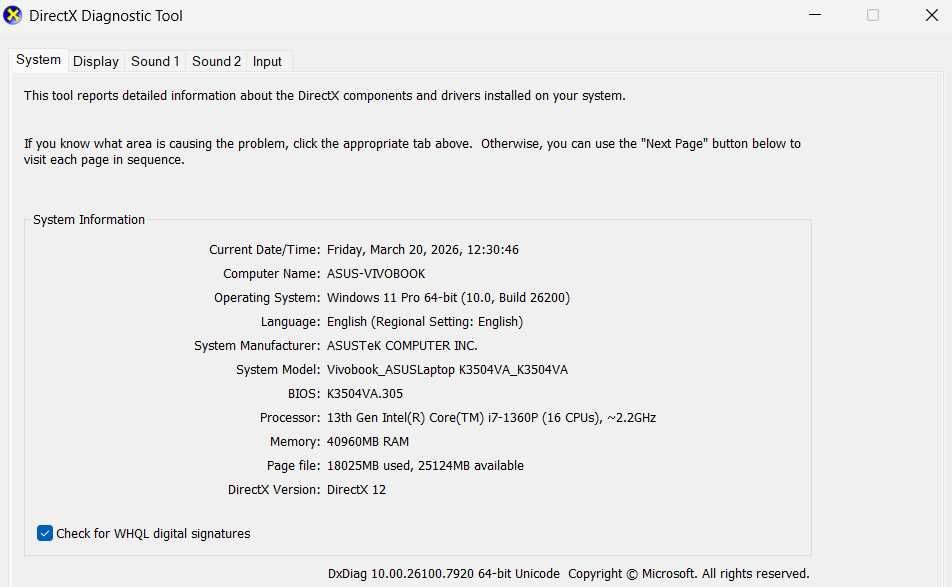 ASUS Vivobook 15X OLED, Core i7, 40GB RAM, 512GB SSD