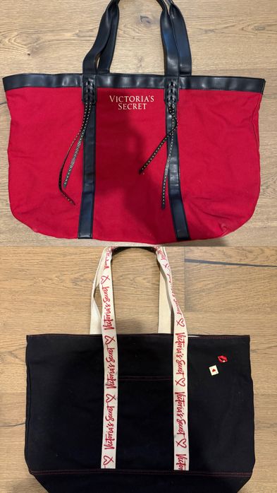 Victoria’s secret чанта 2 броя - червено и черно I tote bag