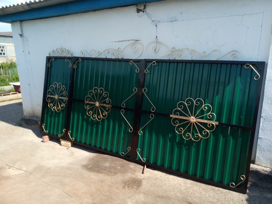 Ворота Распашные, новые.