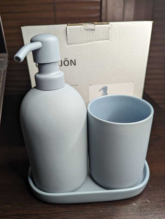 Комплект за баня IKEA GANSJON, 3 части