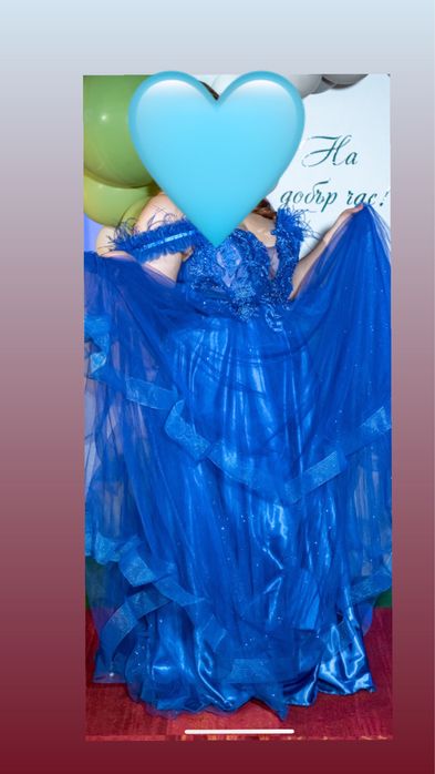 Бална рокля размер л-хл