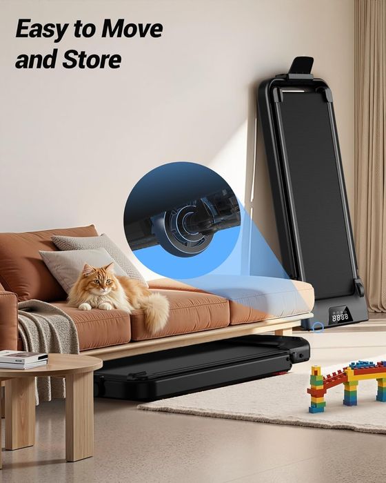 Ел.Сгъваема Пътека с дистанционно 3 в 1 .с наклон 10%/15% 1-10 км/ч..