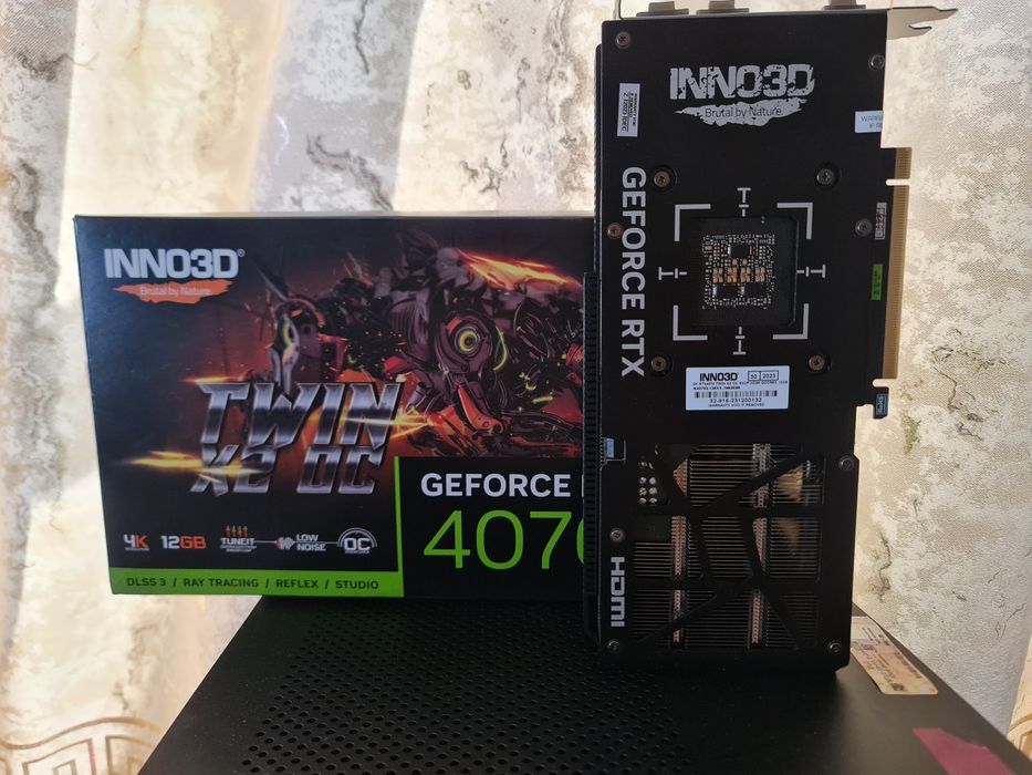 Продам RTX 4070 12GB Inno3D
