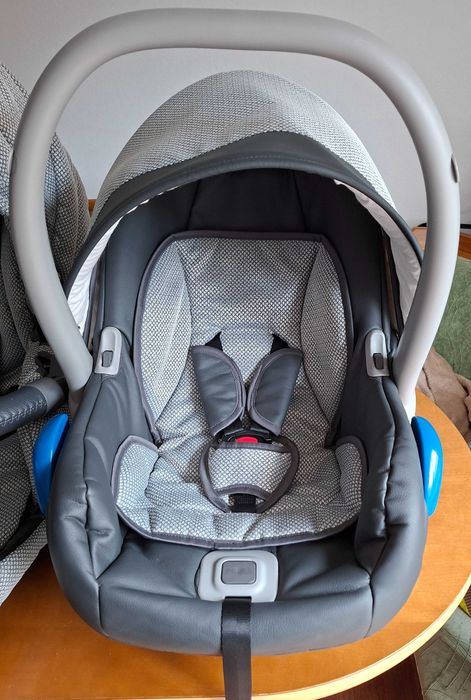 Cărucior Krausman Contempo Grey 3in1