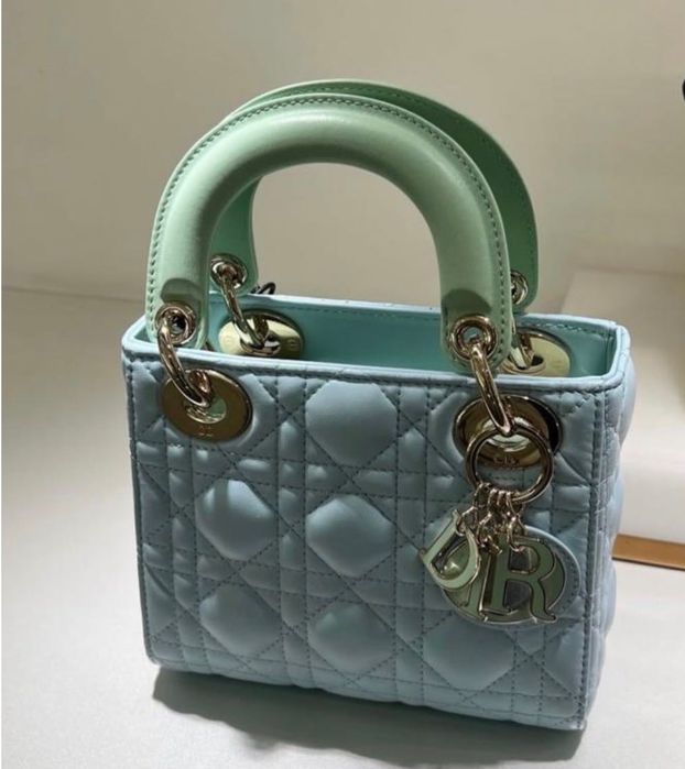 Dior lady mint чанта