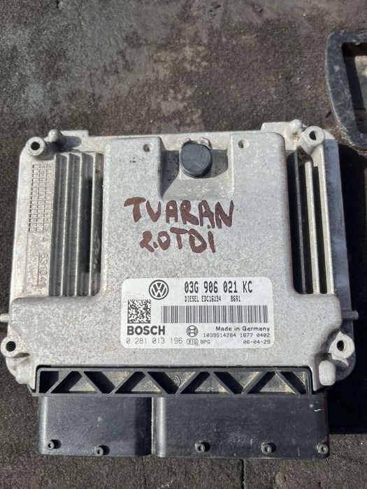Компютър мотор ECU Vw Touran 2.0tdi 140кс 03g906021 kc edc16u34 Bkd