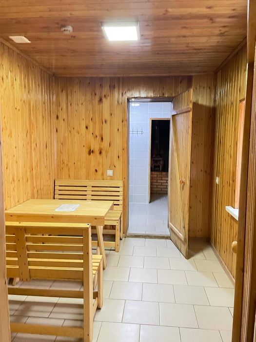 Семейная баня на дровах