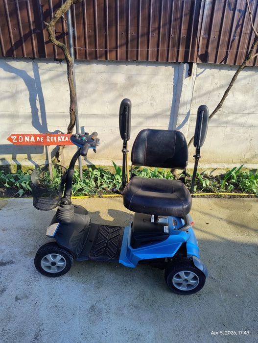 Scuter electric 4 roți mobilitate / seniori – FUNCȚIONAL, PREȚ BUN