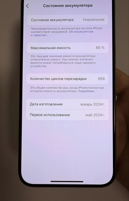 Продам Iphone 15 pro max 256gb