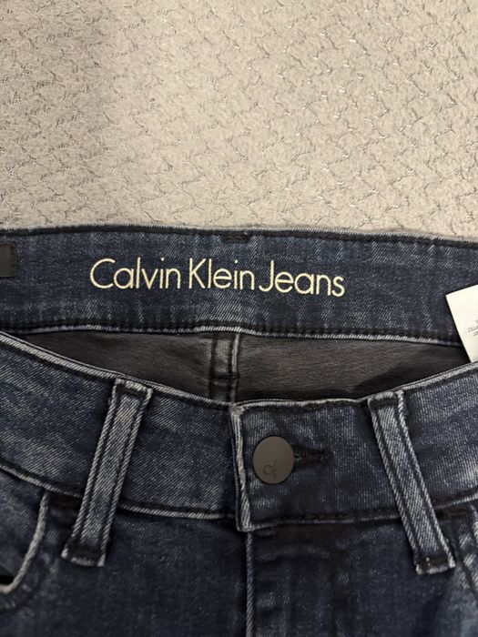 Blugi calvin klein albastri