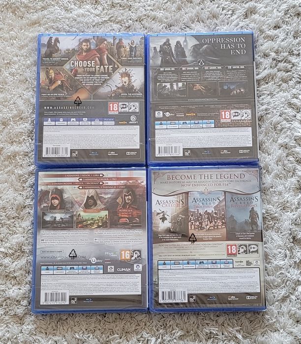 Jocuri Motosport + Assassin's Creed pentru PS4/Xbox One/Xbos Series X