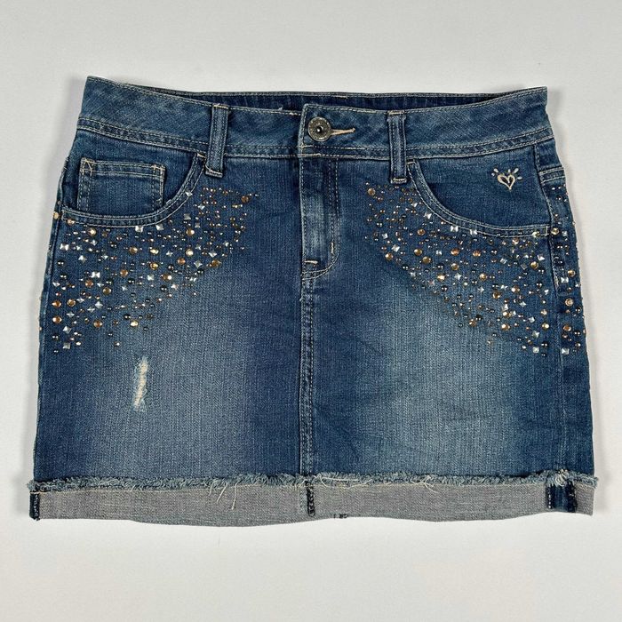 Женски дънкови поли на едро РАЗПРОДАЖБА